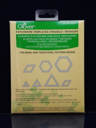 Clover Schbalonenset für Patchwork Dreieck und Sechseck