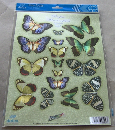 Reddy Cards Dufex-Stanzbogen Schmetterlinge 2