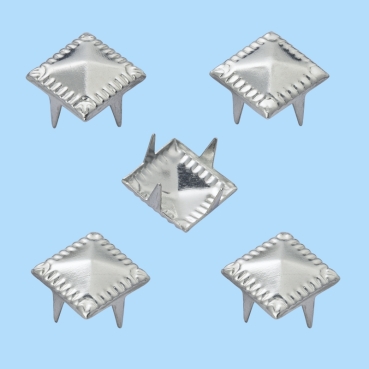 Schmuck-Nieten II 9 mm silberfarben