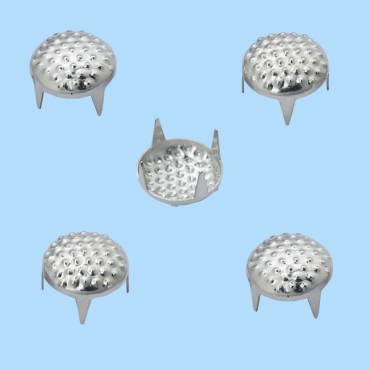 Schmuck-Nieten IV 9 mm silberfarben