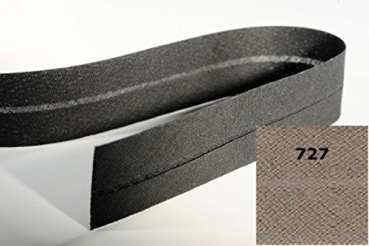 Schrägband aus Baumwolle 60/30 je Meter taupe