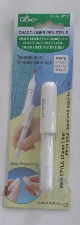 CLOVER CHACO Liner in Stiftform weiss
