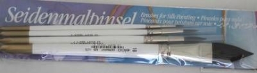 Seidenmalpinsel Set mit 4 Pinseln