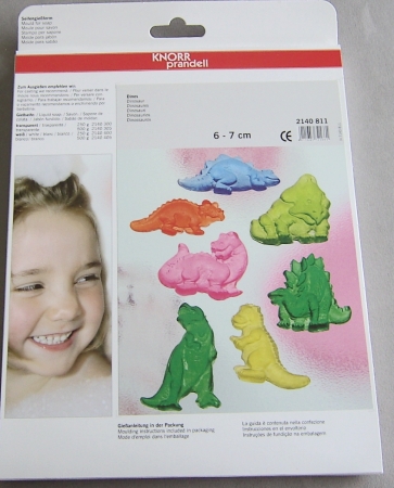 Knorr Prandell Seifengießform Dinos 6 - 7 cm