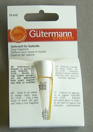 Gütermann Seifenduft für Gießseife 10 ml Mandarine