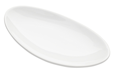 Soapyfun Seifenschale oval 12 x 8,5 x 2 cm weiss glänzend