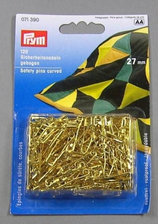 PRYM Sicherheitsnadeln 27 mm gold 120 Stück