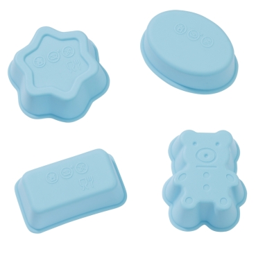 Hobbyfun Silikonform Set I - 4 Stück sortiert