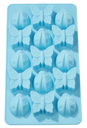 Hobbyfun Silikonform Marienkäfer - Schmetterling
