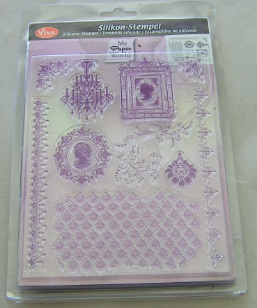 VIVA Decor Transparente Silikon-Stempel "Gemme"
