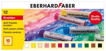 Softpastellkreiden 12er Kartonetui