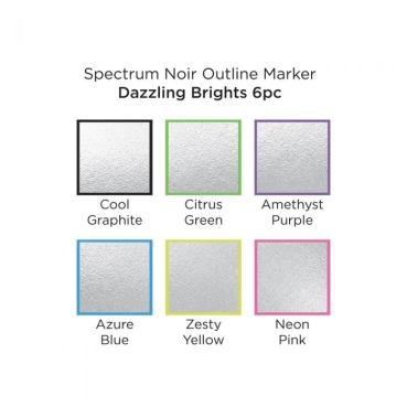 Preview: Spectrum Noir Outline Markers Dazzling Brights