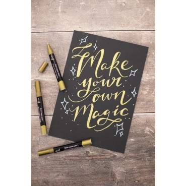 Preview: Spectrum Noir Metallic Paint Markers Liquid Gold
