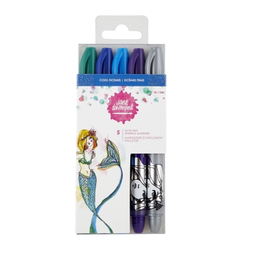 Spellbinders Glitz-Sea Markers Cool Oceans