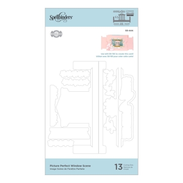Preview: Spellbinders Picture Perfect Window Scene Etched Dies