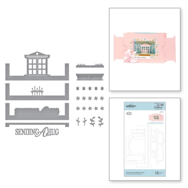 Preview: Spellbinders Picture Perfect Window Scene Etched Dies