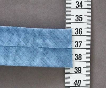 Schrägband 60/30 je m hellblau
