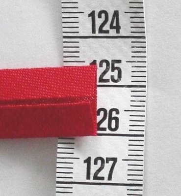 Schrägband 30/15 je m rot