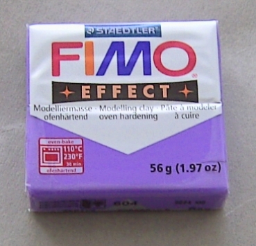 FIMO Effect transparent lila