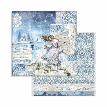 Stamperia 8 x 8 inch Paper Pack / Papiere Winter Tales