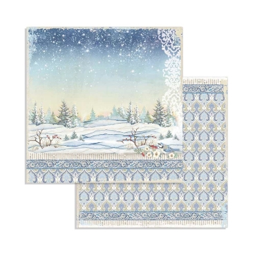 Stamperia 8 x 8 inch Paper Pack / Papiere Winter Tales