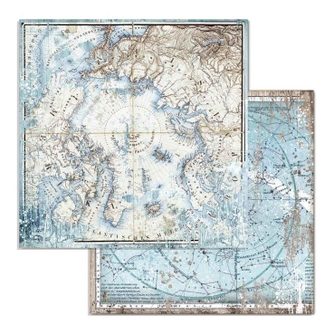 Stamperia Doppelseitiges Papier Antarctic Arctic