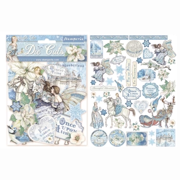Stamperia Die Cuts Ausstanzungen sortiert Winter Tales