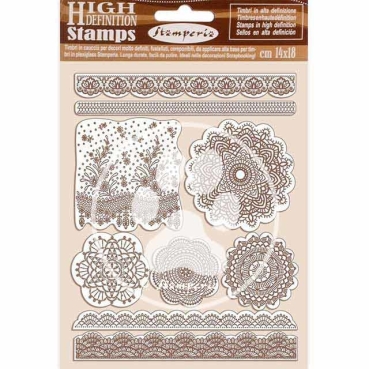 Stamperia Natural Rubber Stamp Passion Lace