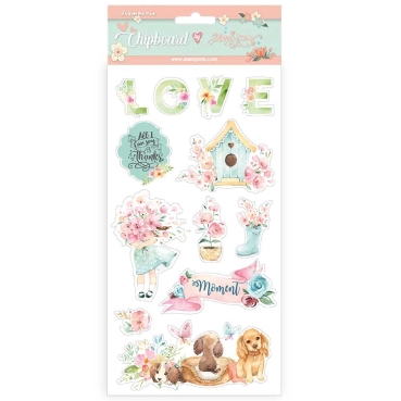 Stamperia Chipboard Circle of Love