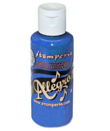 Stamperia Allegro Paint 60 ml Blue
