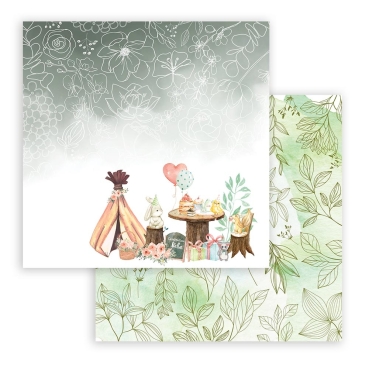 Preview: Stamperia 8 x 8 inch Small Paper Pad / 10 Papiere Celebration