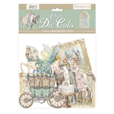 Stamperia Clear Die Cuts Sleeping Beauty