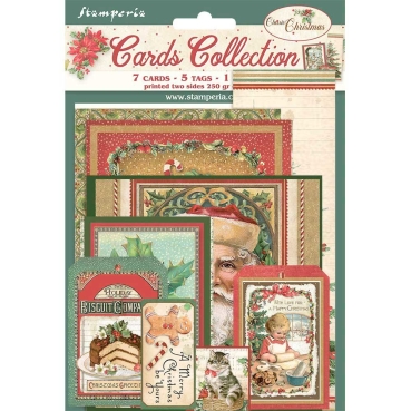 Stamperia Cards Collection Christmas