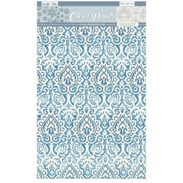 Stamperia Clear Prints  Pack 6 assorted Acetate Sheets A4 Winter Tales