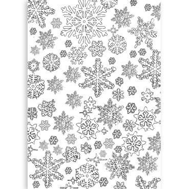 Preview: Stamperia Clear Prints  Pack 6 assorted Acetate Sheets A4 Winter Tales