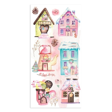 Preview: Stamperia Collectables 10 sheets Christmas rose