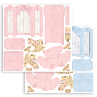 Preview: 3D Paper Kit Daydream Babyroom