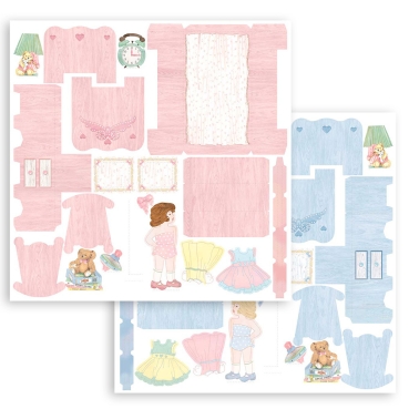 3D Paper Kit Daydream Babyroom