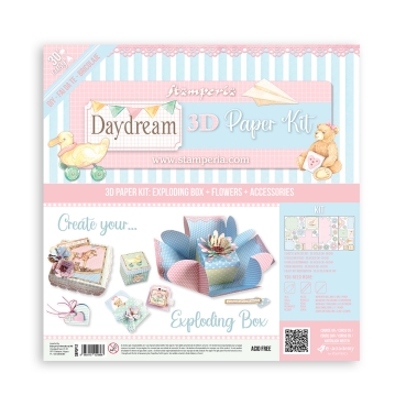 3D Paper Kit Daydream Exploding Box