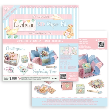 Preview: 3D Paper Kit Daydream Exploding Box