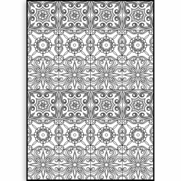 Preview: Stamperia Clear Prints  Pack 6 assorted Acetate Sheets A4 Casa Granada