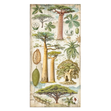 Preview: Stamperia Collectables 10 sheets Savana