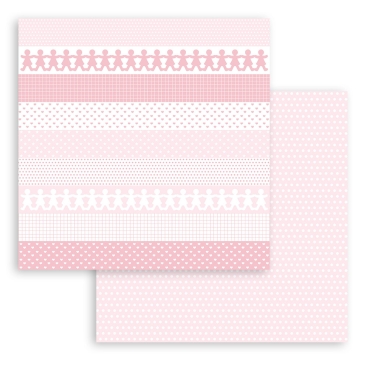 Preview: Stamperia 12 x 12 inch Paper Pack / Papiere BabyDream Pink