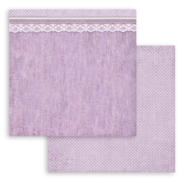 Stamperia 8 x 8 inch Small Paper Pad / 10 Papiere Provence