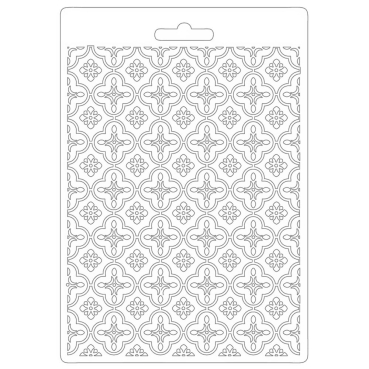 Stamperia Soft Mould A5 Lady Vagabond Lifestyle Brick Wall