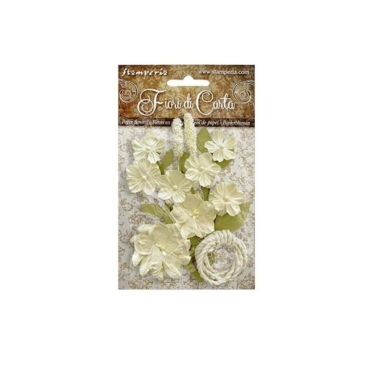 Stamperia Set Paper Flowers Gardenia and Spring Flowers