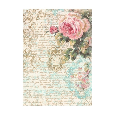 Preview: Stamperia A6 Rice Paper Precious Backgrounds
