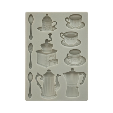 Stamperia A5 Silikon Mould Coffee and Chocolate Cups