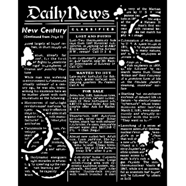 Stamperia Stencils Schablone 20 x 25 cm Coffee and Chocolate Daily News