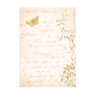 Stamperia A6 Rice Paper Reispapier Set Woodland Backgrounds